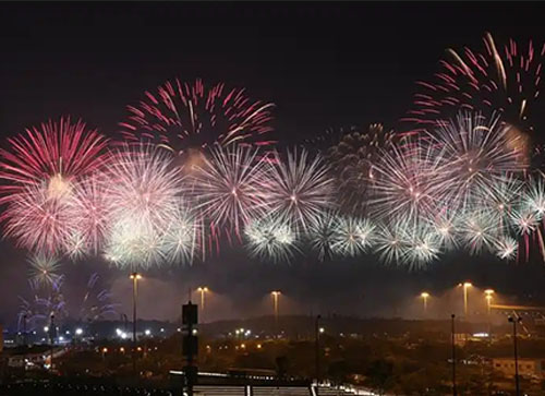 叶城县焰火晚会